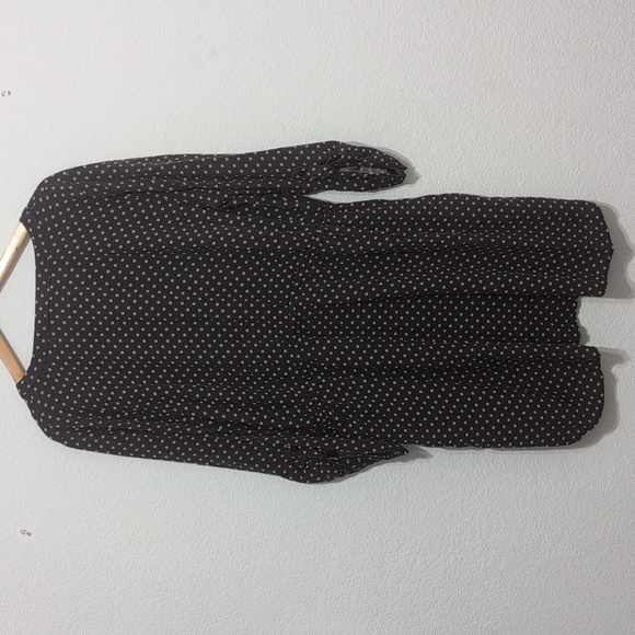 LOFT Outlet Rayon Square Polka Dot Print Casual Dress Size XL - Picture 6 of 11